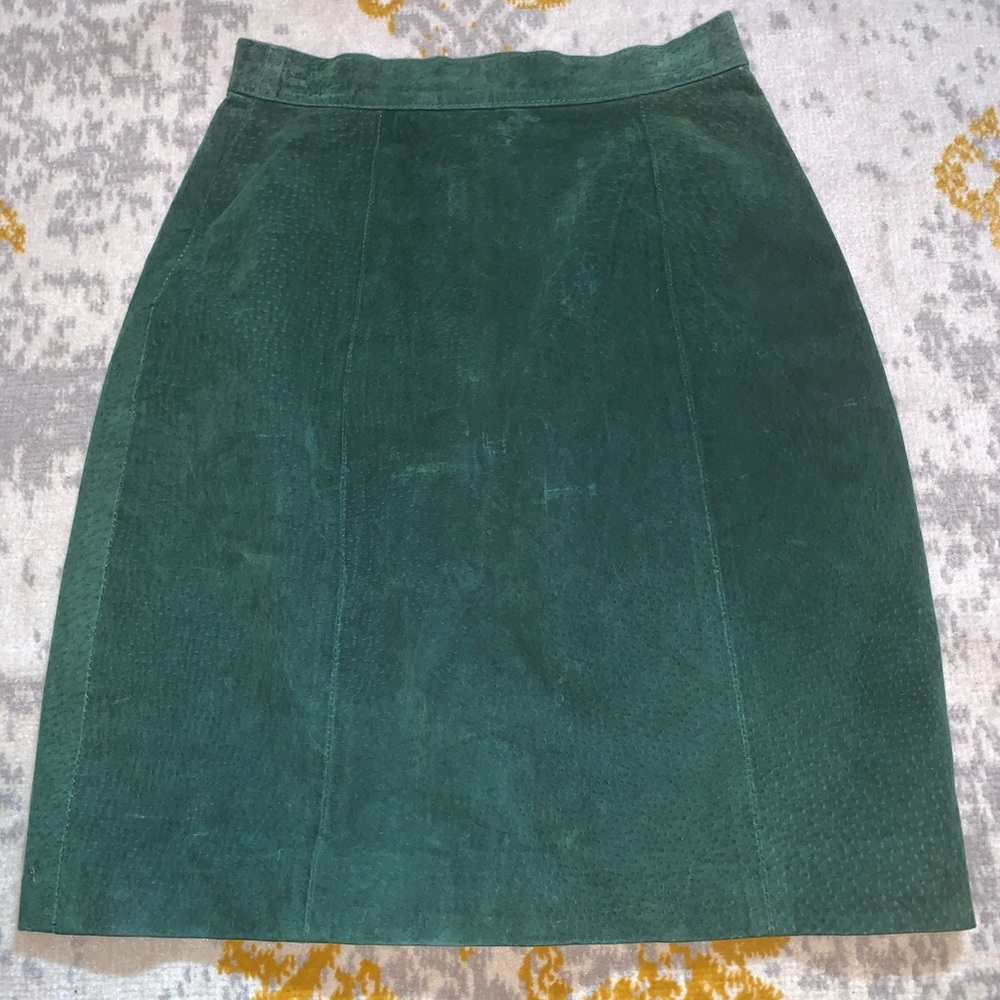 Vintage Pelle Pelle real leather skirt